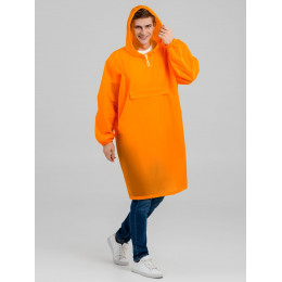 Дождевик-анорак Alatau, оранжевый неон, единый размер