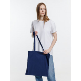 Холщовая сумка Optima 135, темно-синяя