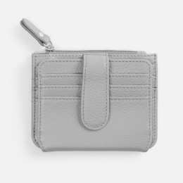 Картхолдер на молнии Unison, серый