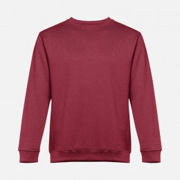 Свитшот унисекс Delta, бордовый