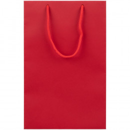 Пакет бумажный Porta S, вертикальный, красный