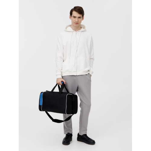 Спортивная сумка Fitnext, черная с синим