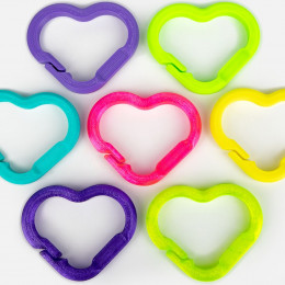 Брелок Impreso, 3D-печать на заказ, сердце