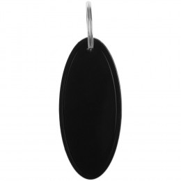 Брелок «Овал», черный