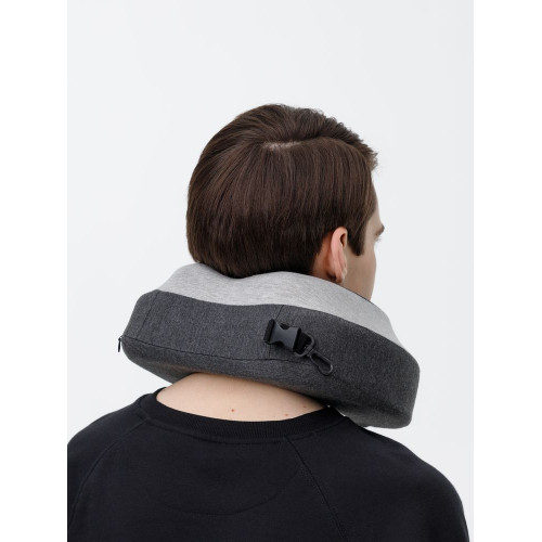 Дорожная подушка Piligrim, серая