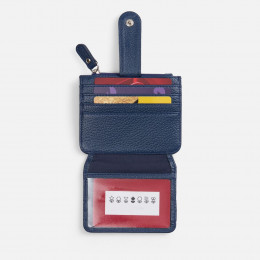 Картхолдер на молнии Unison, синий