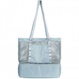 Шопер с термоотделением Verkko, серо-голубой