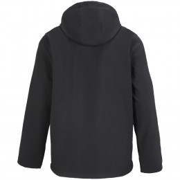 Куртка софтшелл с капюшоном мужская Race Men, черная