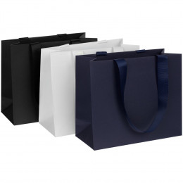 Пакет бумажный Manilla S, синий