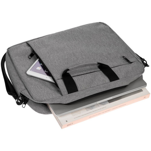 Сумка для ноутбука Oneworld, серая