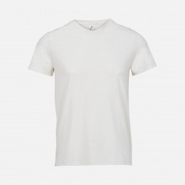 Футболка унисекс Regent с V-образным вырезом, молочно-белая