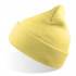 Шапка вязаная  двойная Wind-S, светло-жёлтый, 100% переработанный полиэстер