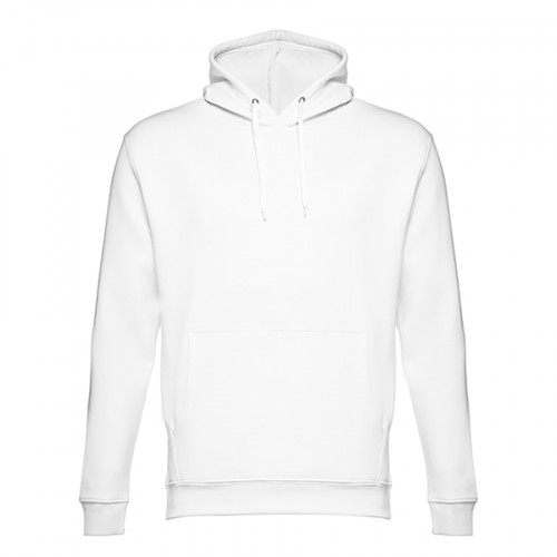 Толстовка мужская с капюшоном PHOENIX, белый, XS, 50% хлопок, 50 полиэстер, плотность 320 г/м2