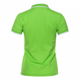 Рубашка поло женская STAN с окантовкой хлопок/полиэстер 185, 04BK