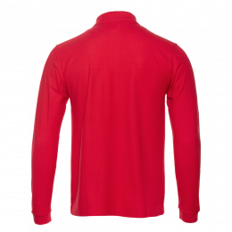 Рубашка поло мужская STAN длинный рукав хлопок/полиэстер 185, 104S