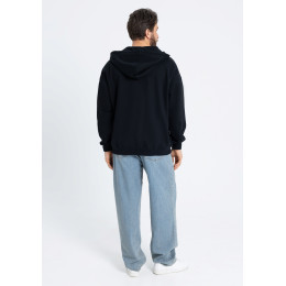 Толстовка ОNE SIZE, с капюшоном на молнии футер без начёса 350, 72