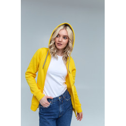 Толстовка женская STAN с капюшоном на молнии футер с начёсом 280, 17W