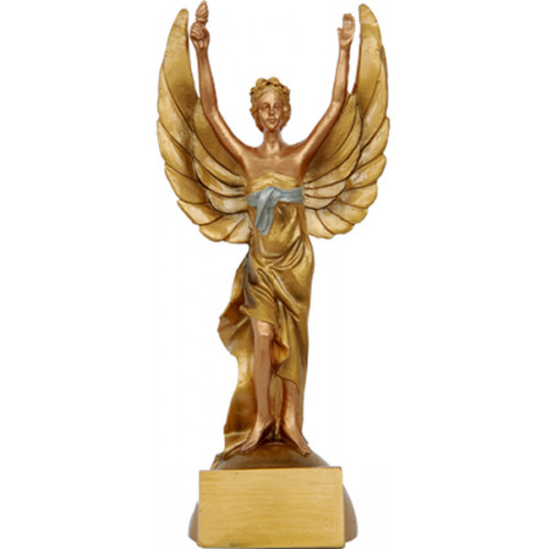 Фигурка литая Трофей Ника RF2001/G 19см (45*23мм)