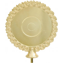 Фигурка пластиковая Венок-эмблемоноситель 7,5см RSP265/G (B265/G)