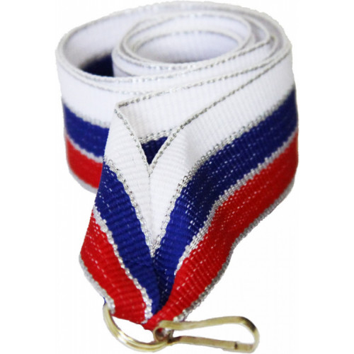 Лента (шир.11 мм)  V8-W/BL/RD-SIL