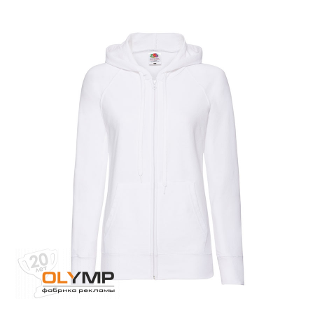 Толстовка без начеса "Ladies Lightweight Hooded Sweat"